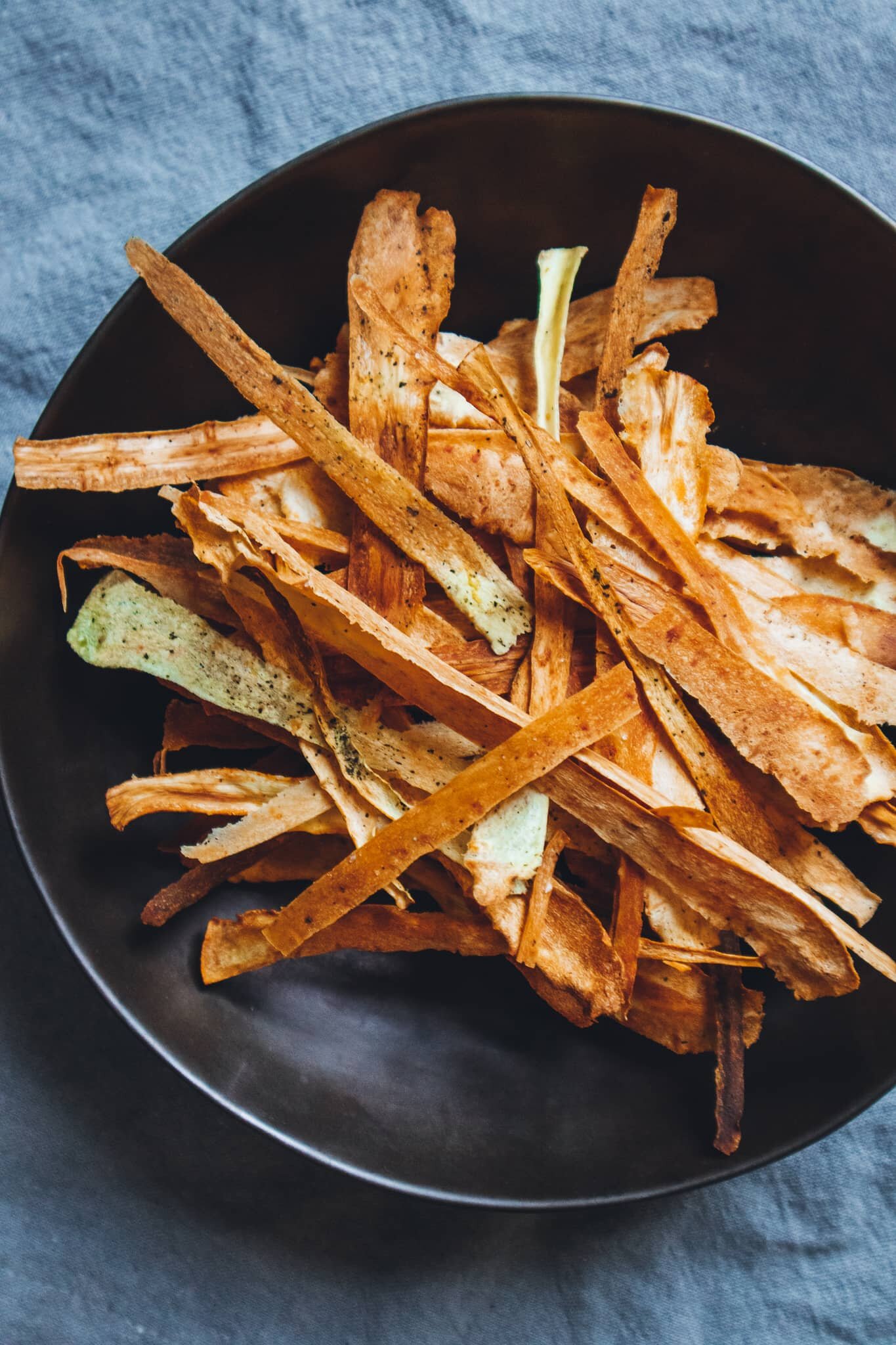 Oven-Baked Parsnip Chips